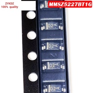 10PCS New Zener Diode MMSZ5227BT1G MMSZ5227B D2 SOD-123 1206 0.5W 3.6V SMD