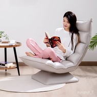 LP-6 special offer👛QMInternet Celebrity Thick Lazy Sofa Single Foldable Moon Chair Recliner Reclining Comfortable Balcon