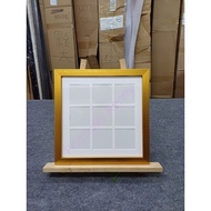 6cm x 6cm Photo Classic Frame (9 in 1 ) with matboard (Hand Made) Bingkai Foto