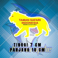 stiker taman safari, stiker mobil,stiker motor, taman safari indonesia