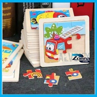 Educational Toys WOODEN PUZZLE 9-Piece Jigzaw PUZZLE/