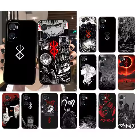 Berserk Guts Phone Case For OPPO Realme 10 Pro Plus GT 2 Pro X2 Pro XT C25S 8 7 6 Pro 6i GT Master C