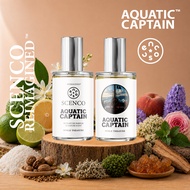SCENCO AQUATIC CAPTAIN REIMAGINED Perfume Lelaki 30ml | Extrait De Parfum | Marine Citrus Woody