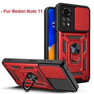 EllaStuff Bisa COD Xiaomi Redmi Note 11 Case SLIDE ARMOR CAMERA PROTECTION Case Casing Hp Redmi Note