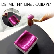 Slanting Fine-line Paint Pen Fluid Writer Pen Writer Paint Applicator Pen 0.7/0.5mm Art Supplies Dra