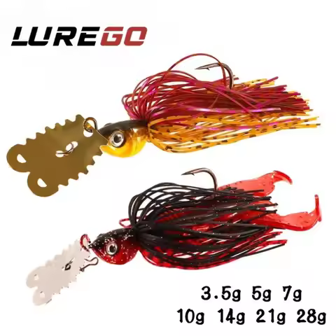 1PC Ultimate Versatile Spinnerbait: Bucktail Jig Head Design, 3.5g-28g for All Water Layers, Sinking