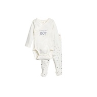 Bộ quần áo sơ sinh bé trai Nhập Mỹ HM56296A