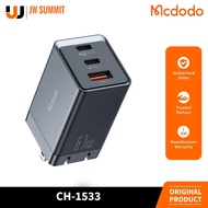 Mcdodo CH-1533 70W (Max.) 2 x USB-C + USB-A GaN 5 Mini Fast Charger Pro (US plug)