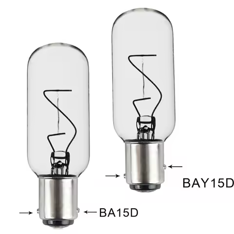 10Pieces BAY15D BA15D navigation lamp T25 marine bulb incandescent lamp 12V 24V 25W Marine light bul