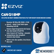 EZVIZ C6N G1 8MP 4K ULTRA HD NEXT-GENERATION PAN & TILT SMART COLOR NIGHT VISION DUAL BAND 2.4G/5GHZ
