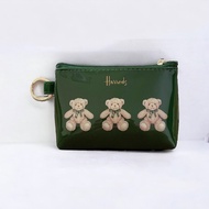 Harrods Jacob Bear Keyring Purse ของแท้จากอังกฤษ กระเป๋าใส่เหรียญ ใส่บัตร แฮรอท