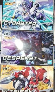 全新Bandai 模型 機戰og 一套三盒 HG 魔裝機神 極殊兵 古鐵