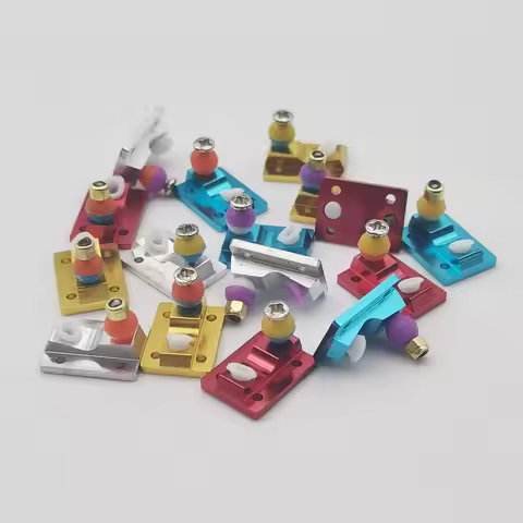 Fingerboard Truck Base New Design CNC Made with Soft PU Bushing Pivot Cup for Professional Finger Sk