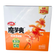 盒裝魔芋爽麻辣素毛肚 (20包裝)(橙色)  (新舊包裝, 隨機發貨)