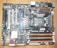 故障品主機板 華碩P6TD DELUXE LGA1366 X58回收品壞品 有過電 會自動斷電 沒畫面