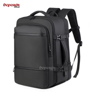 DEPENDZ 2535 BUSINESS BACKPACK 16 INCH LAPTOP WATERPROOF TRAVEL BAG 20–35L MEN COMMUTER BACKPACK PU 