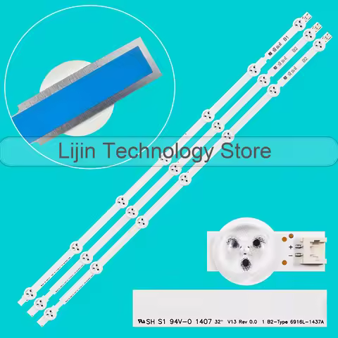 LED strip For 32LN548C 32LN549C 32LN549E 32LN5400 32LN577S 32LN5310 32LN541U 32LN536B 32LN520B 6916L