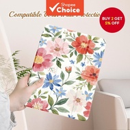 Acrylic Y-Fold Cover with Pencil Holder for iPad Pro 12.9 (3rd-6th Gen) & iPad 9.7 (2017/2018), Enha