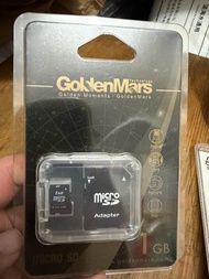 GoldenMars 1GB Micro SD 卡連轉接器