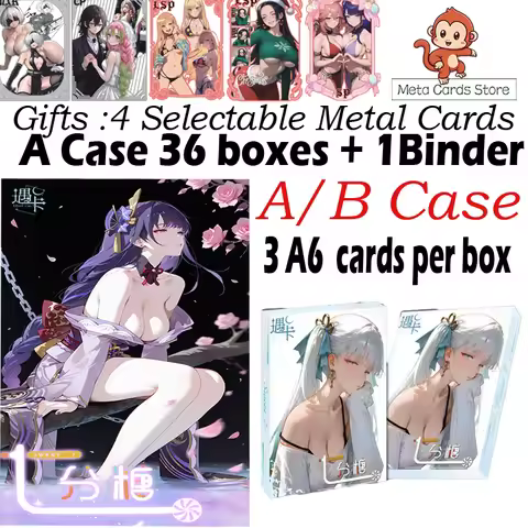 2025 Newest Waifu Card Sweet 7 Taro paste Bobo Card Hobby Collection Sister Card A6 Size Board Rare 