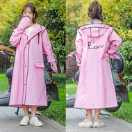 【AZ Mặt ô】 VUNC Long raincoat The whole body is protected from heavy rain Electric car one-piece rai