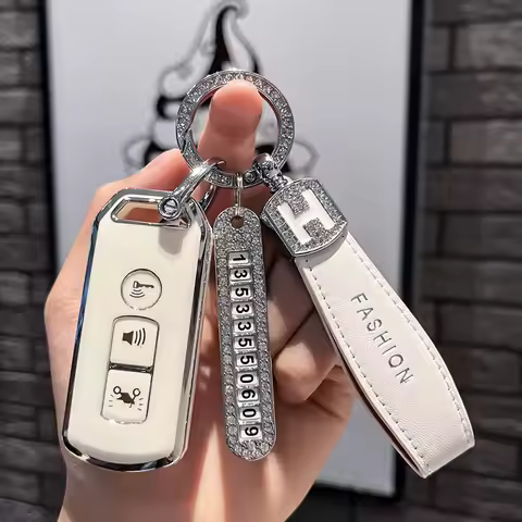 TPU Car Remote Key Case Cover Protect Shell Fob For Honda Forza 250 350 X-ADV 750 SH150i SH300 150 P