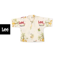 LEE เสื้อเชิ้ตแขนสั้นผู้หญิง ทรง Oversize รุ่น LE S324WSHSN86