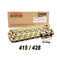 Original Yamaha Rantai heavy duty ORING CHAIN O RING 428 415 132L 428H 132L LC135 Y15 Y16 RS150 RXS1