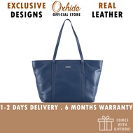Shoulder Bag for Women -Blue Leather Bag for Women - Tote bag for Women -  CR008-BLU
