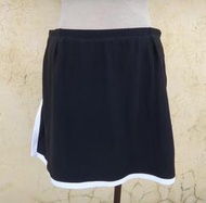 楹 ~ 正品 NIKE 黑色 運動褲裙/網球短裙 size: XL