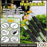 6/7M Telescopic High Pruning Branch Shears Saw Cutter Kelapa Fruit Picker Viral Galah Pengait Buah M
