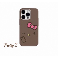 (Made in Korea/Handmade) Gyaru Peace Sanrio Hello Kitty iPhone Case Galaxy Phone Case Cute Phone Cas