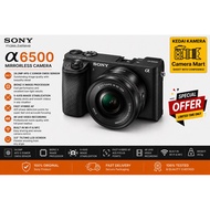 Sony Alpha A6500 wth 16-50mm Lens (used) very good condition