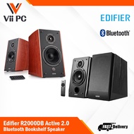 Edifier R2000DB Powered Bluetooth Bookshelf Speakers - Near-Field Studio Monitors - Optical Input - 