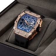 【Limited edition】 Swiss Imported Richard Mille Watch Mens Fully Automatic Quartz High-end Handsome B