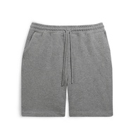 MUU SHORTS GRAY กางเกงขาสั้นทรงกระบอกสไตล์ Casual เอวยางยืด