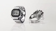 太子/銅鑼灣門市 卡西歐 CASIO G-SHOCK CRW CRW001 CRW-001 CRW-001-1 戒指錶 戒指 戒錶 戒指表 戒表 超長電池壽命 防震 200米防水 黑銀色 有現貨