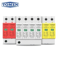 AC SPD 4P 3P+N 10-20KA 20-40KA 30-60KA 275V 385V House Surge Protector Protective Low-voltage  Arres