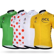 2022 Outdoor Summer Tour De France Cycling Jersey Mens Short Sleeve MTB Road Bike Women Cycling Jers
