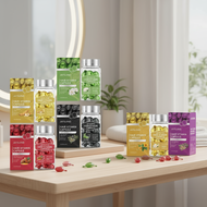 Jaysuing Hair Oil Capsules for Smoothing and Repairing Dry, Frizzy Hair