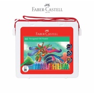 Faber-castell Hexagonal Oil Pastels 60 Colors / Crayons 60 Colors Faber-Castell / Crayon Faber Caste