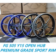 ENKEI Y15 FG505 OPEN HUB SPORT RIM 1.6/1.85 ODI RACING 100% PREMIUM GRADE CUSTOM DESIGNED (AJI RACIN