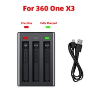 Battery Charge Hub for 360 X3 Panoramic Action Camera 360 One X3 Accessories