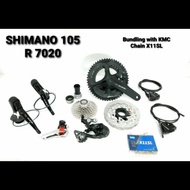 Groupset Shimano 105 R7020 Hydraulic Discbrake
