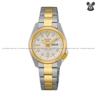 SEIKO 5 Sports SRE004K1 Women's Analog Watch Day Date Automatic 28mm SS Bracelet Silver Gold *Origin