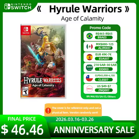 Hyrule Warriors : Age of Calamity - Nintendo Switch Game Deals 100% Original Physical Game Card for 