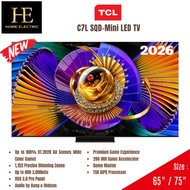 TCL 65" / 75" / 85" / 98" C7L SQD-Mini LED with 144hz Refresh Rate, B&O Audio, Premium Game Experien