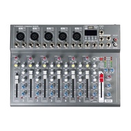 Mixer Professional Live Audio mixer Karaoke DJ 7 Channel