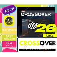 CrossOver 𝐯𝟐𝟔.𝟏 2026 [For Mac] Support Tahoe (M1/M2/M3/M4 /Intel) 🔥𝐋𝐀𝐓𝐄𝐒𝐓