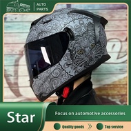 RtoMHead(MH) Motorcycle helmet full face racing helmet Personalized extended tail